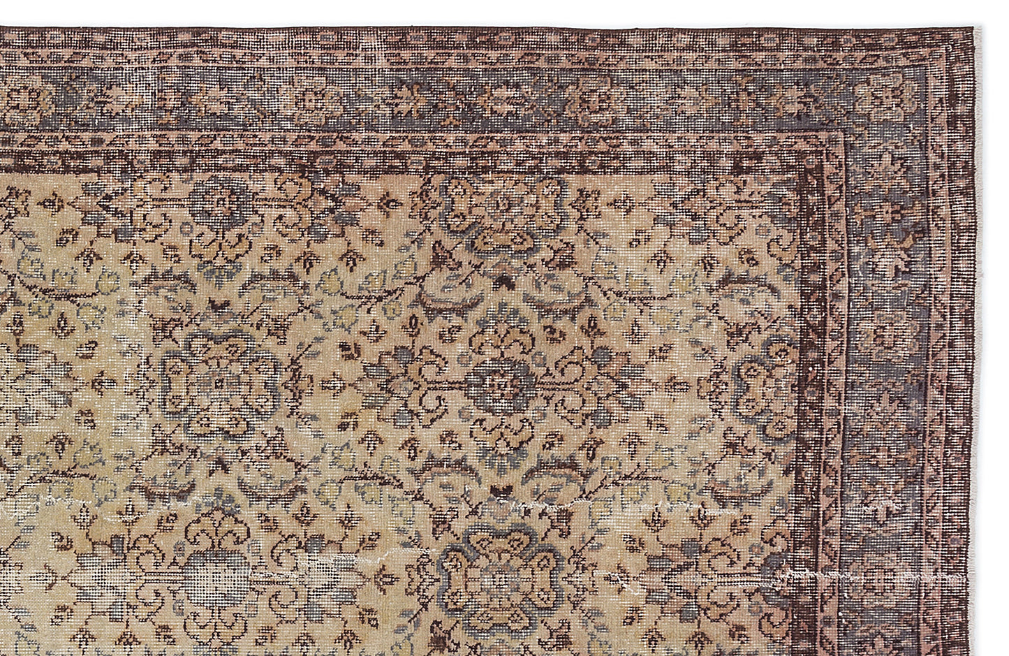 Glolona - Vintage Floral Rug - 5'1 X 8'11