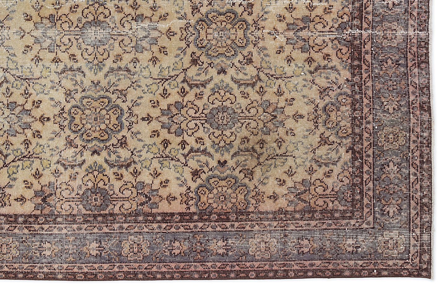Glolona - Vintage Floral Rug - 5'1 X 8'11