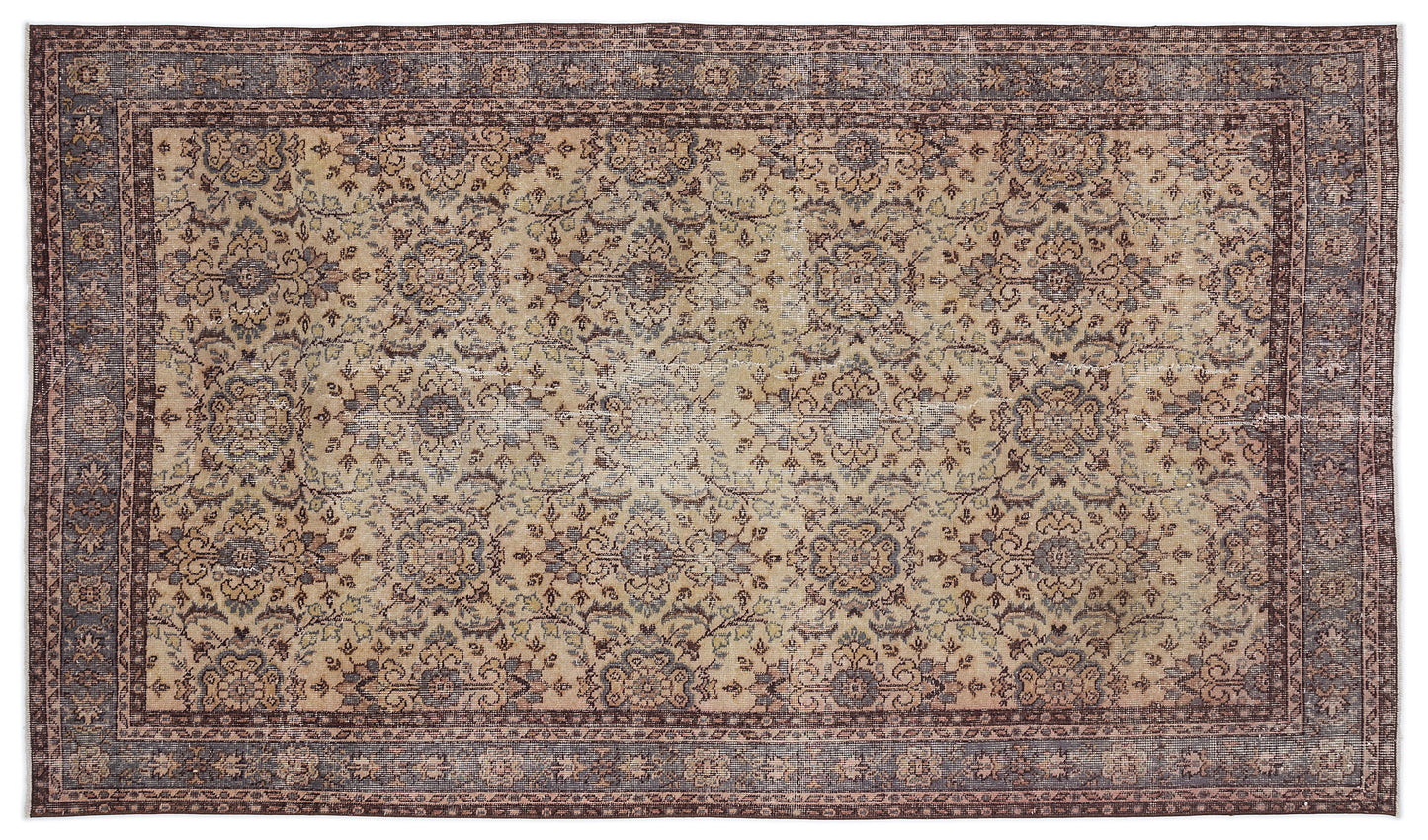 Glolona - Vintage Floral Rug - 5'1 X 8'11