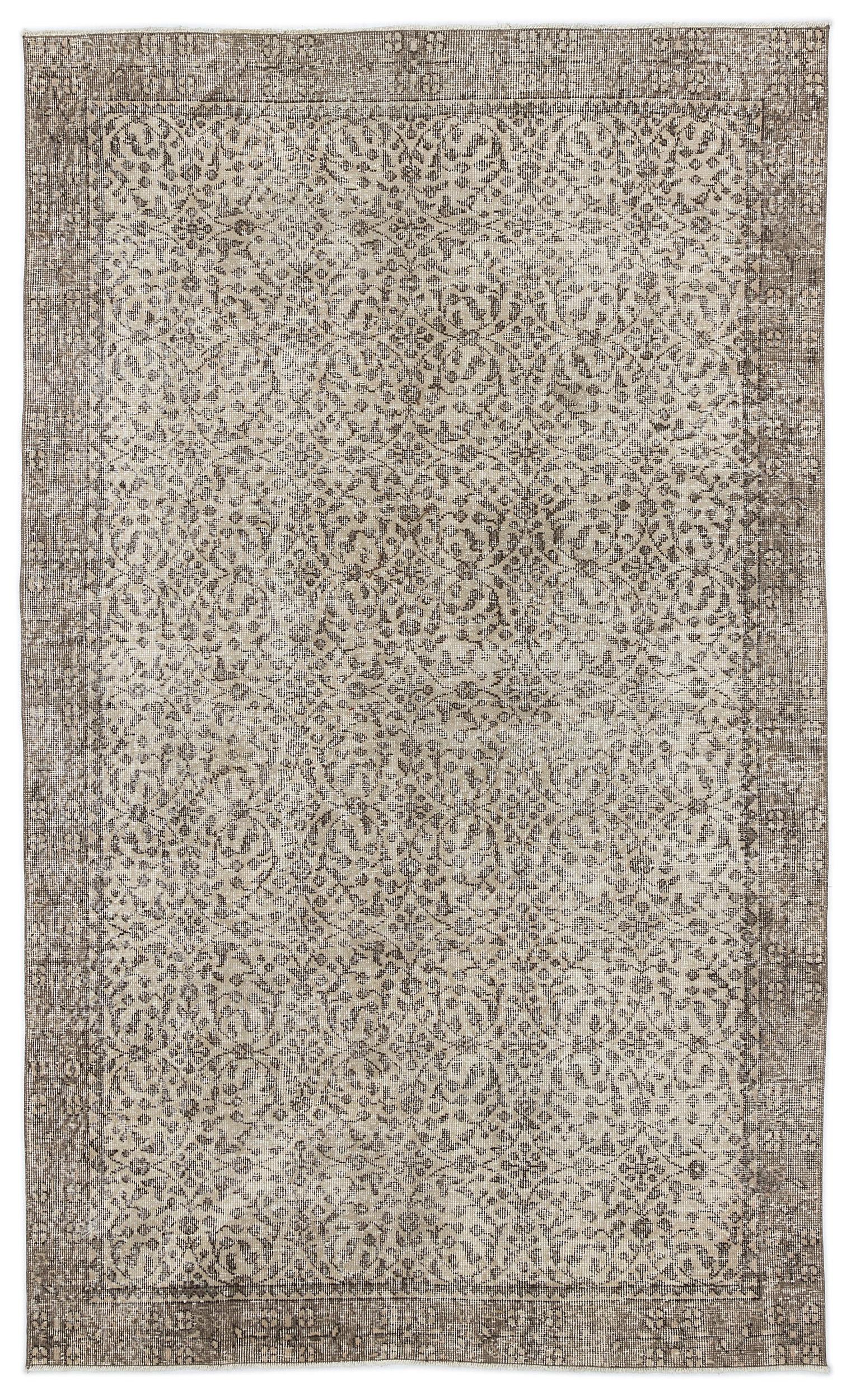 Mosuex - Vintage Floral Rug - 4'11 X 8'3