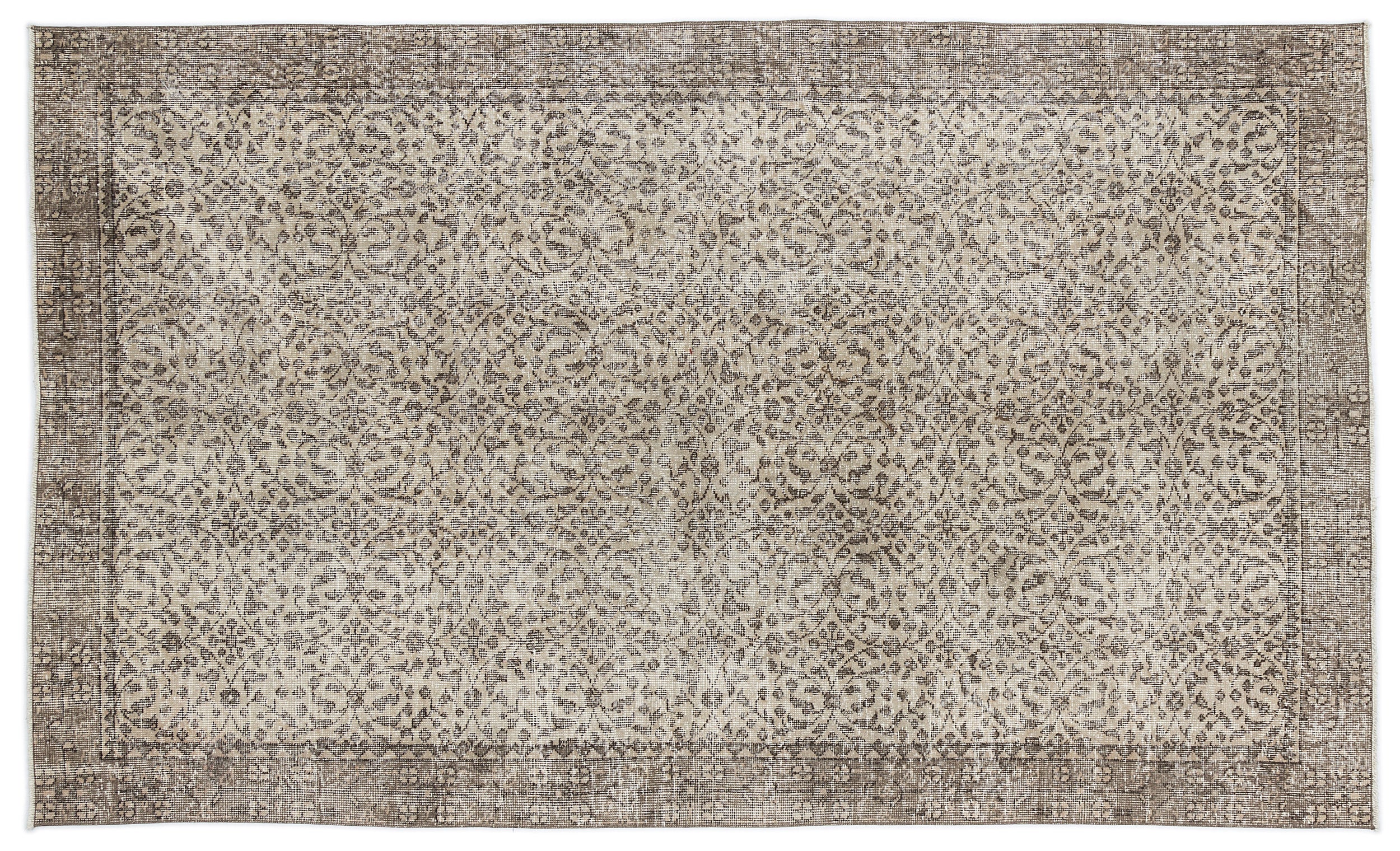 Mosuex - Vintage Floral Rug - 4'11 X 8'3