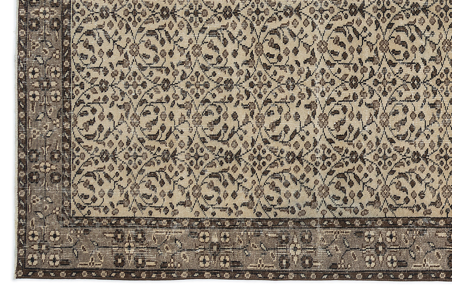 Thaetaex - Vintage Floral Rug - 5'7 X 9'5