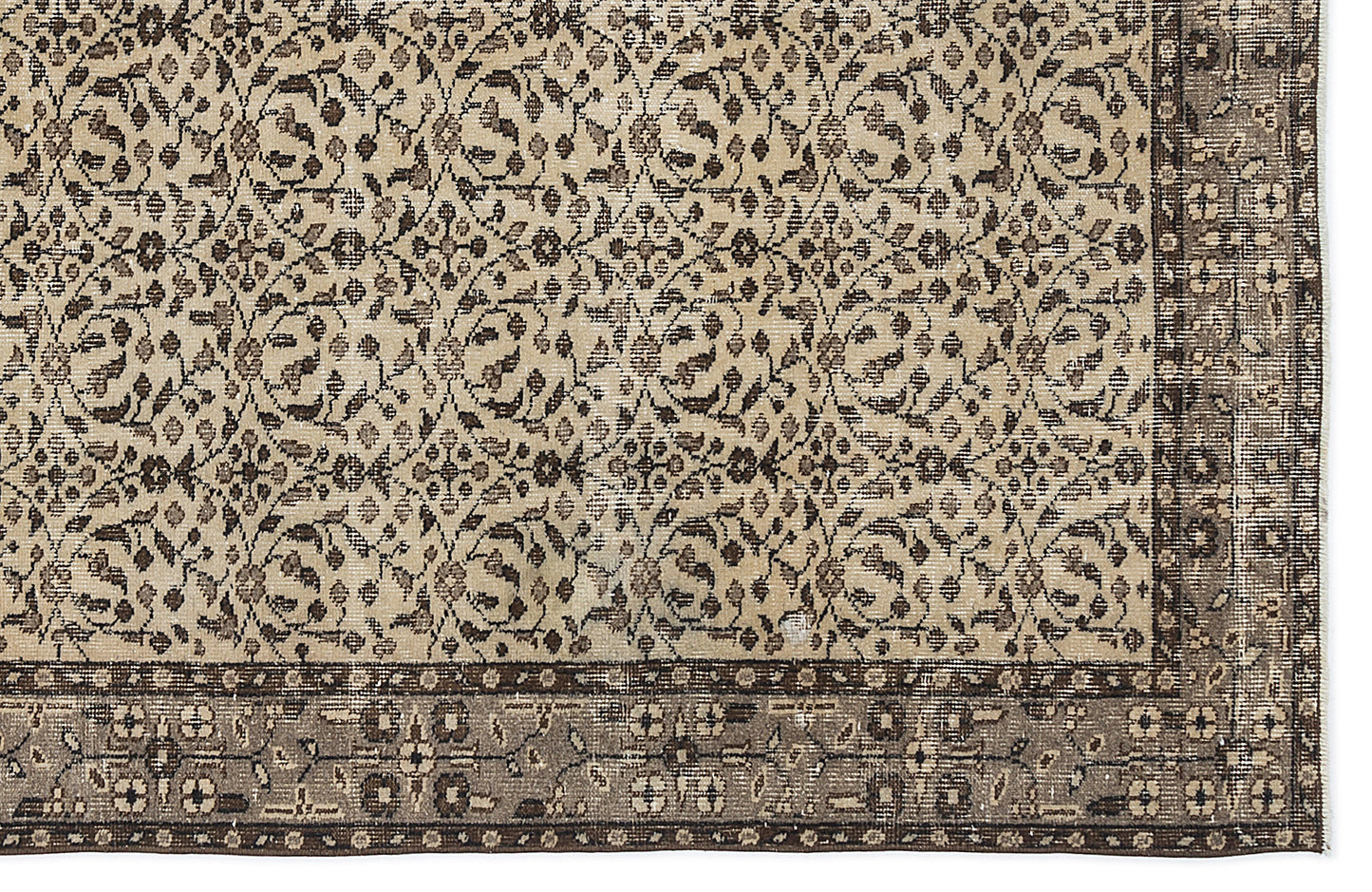 Thaetaex - Vintage Floral Rug - 5'7 X 9'5