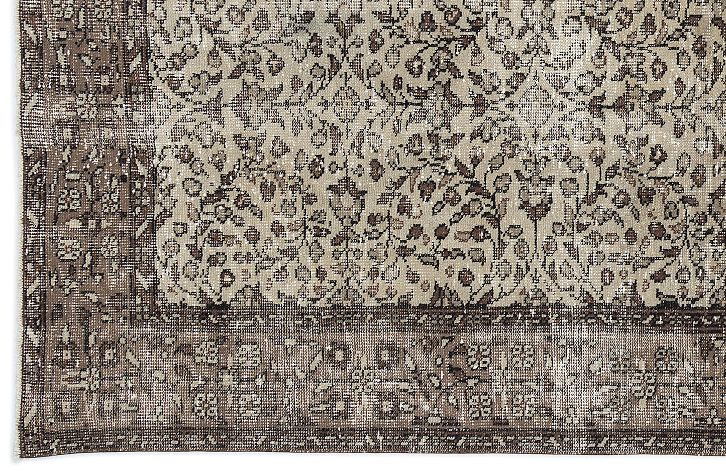 Lenion - Vintage Floral Rug - 4'6 X 8'6