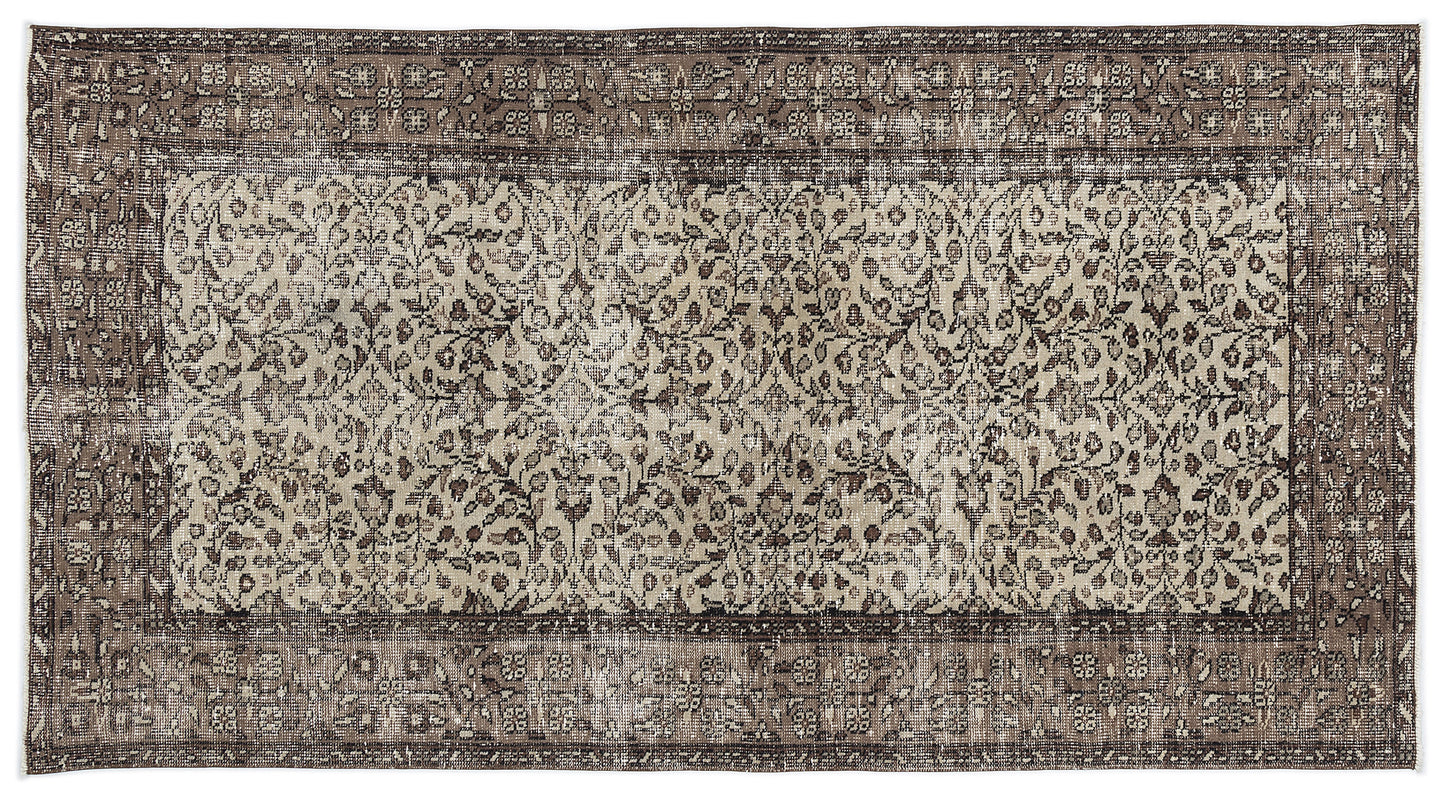 Lenion - Vintage Floral Rug - 4'6 X 8'6