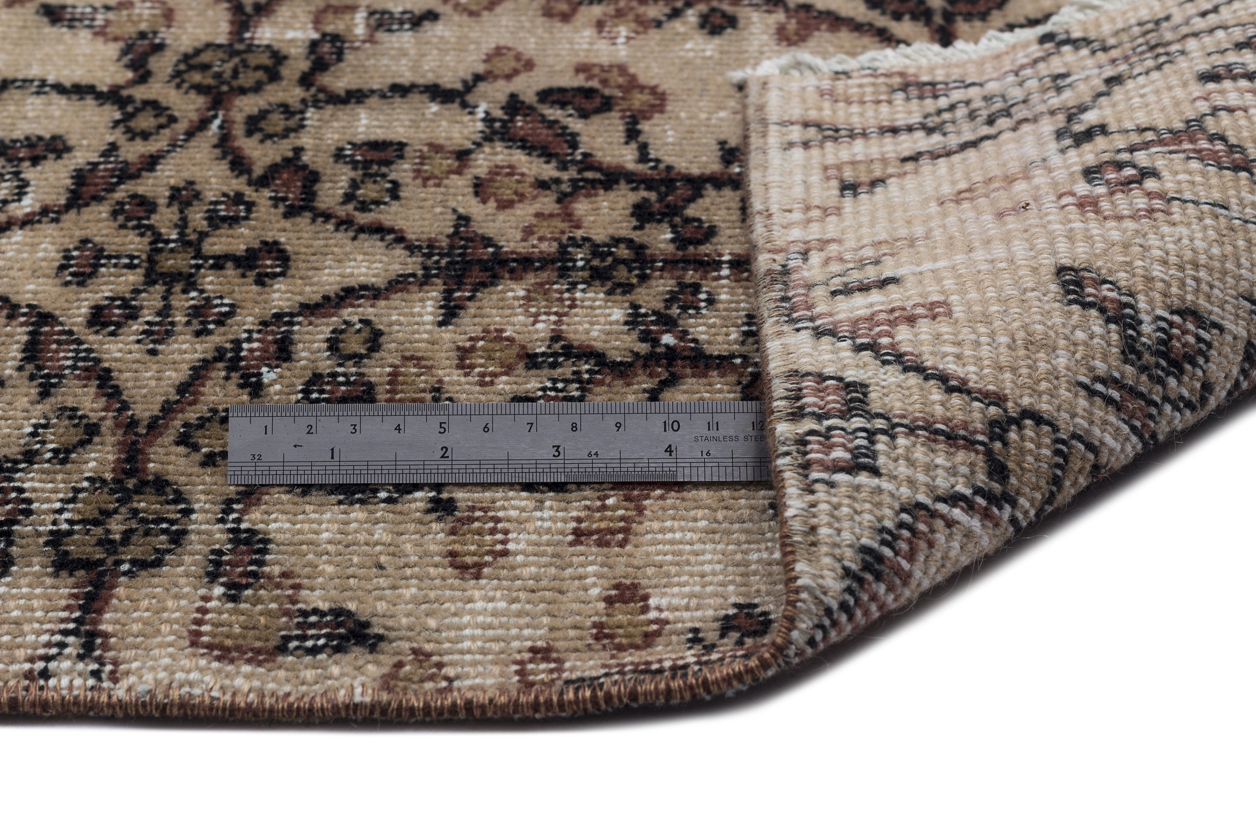 Cimuda - Vintage Floral Rug - 6'2 X 9'2
