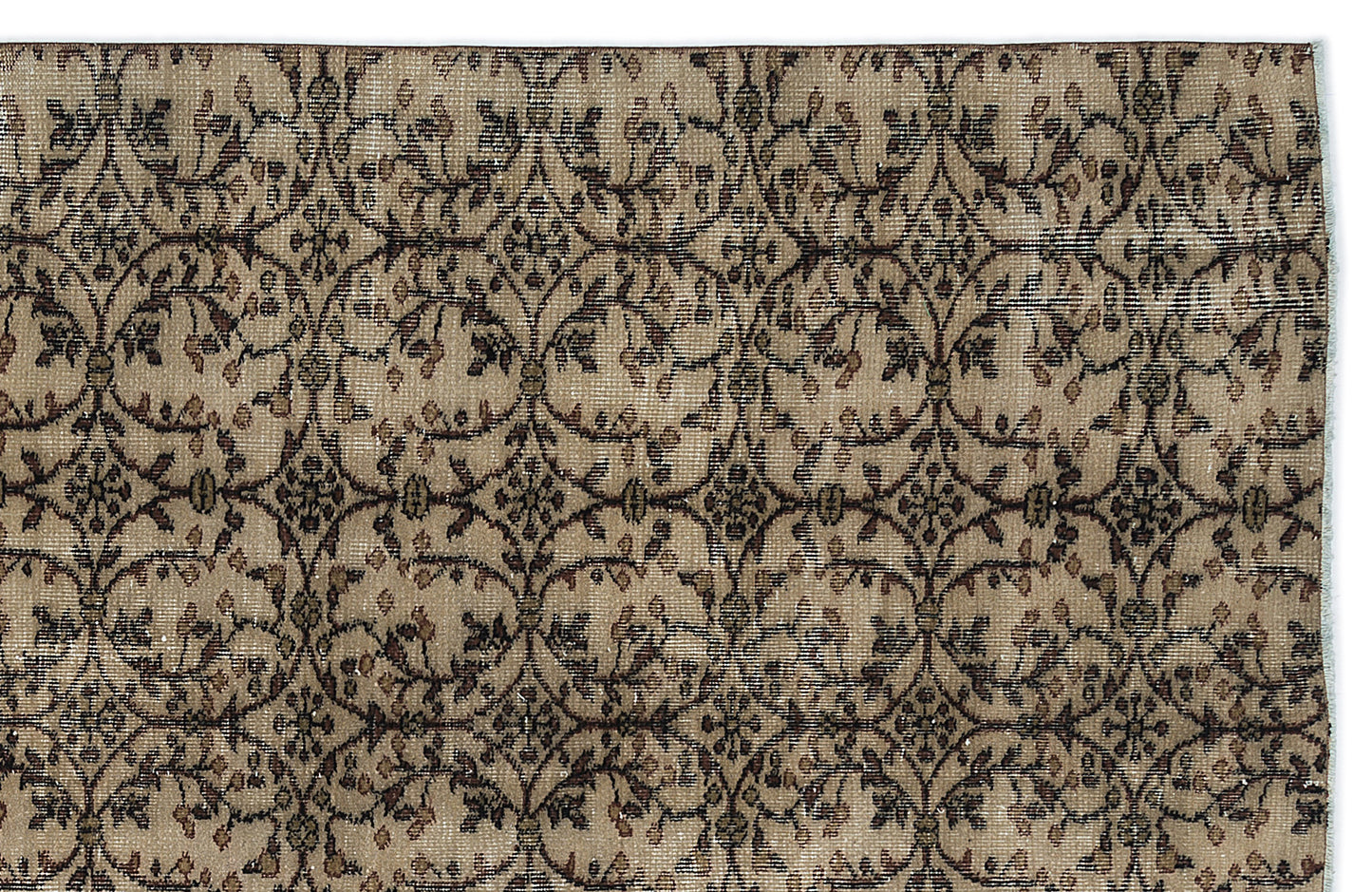 Cimuda - Vintage Floral Rug - 6'2 X 9'2
