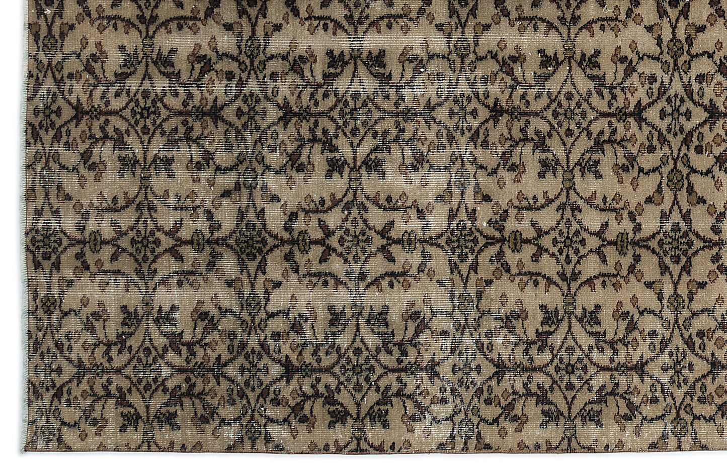 Cimuda - Vintage Floral Rug - 6'2 X 9'2
