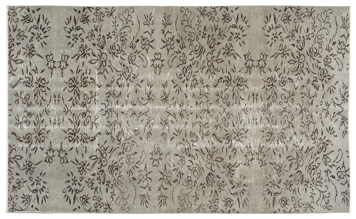 Mamius - Vintage Floral Rug - 5'3 X 8'7
