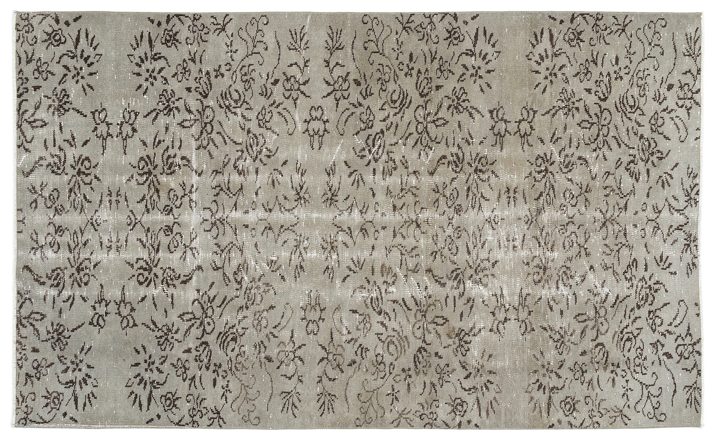 Mamius - Vintage Floral Rug - 5'3 X 8'7
