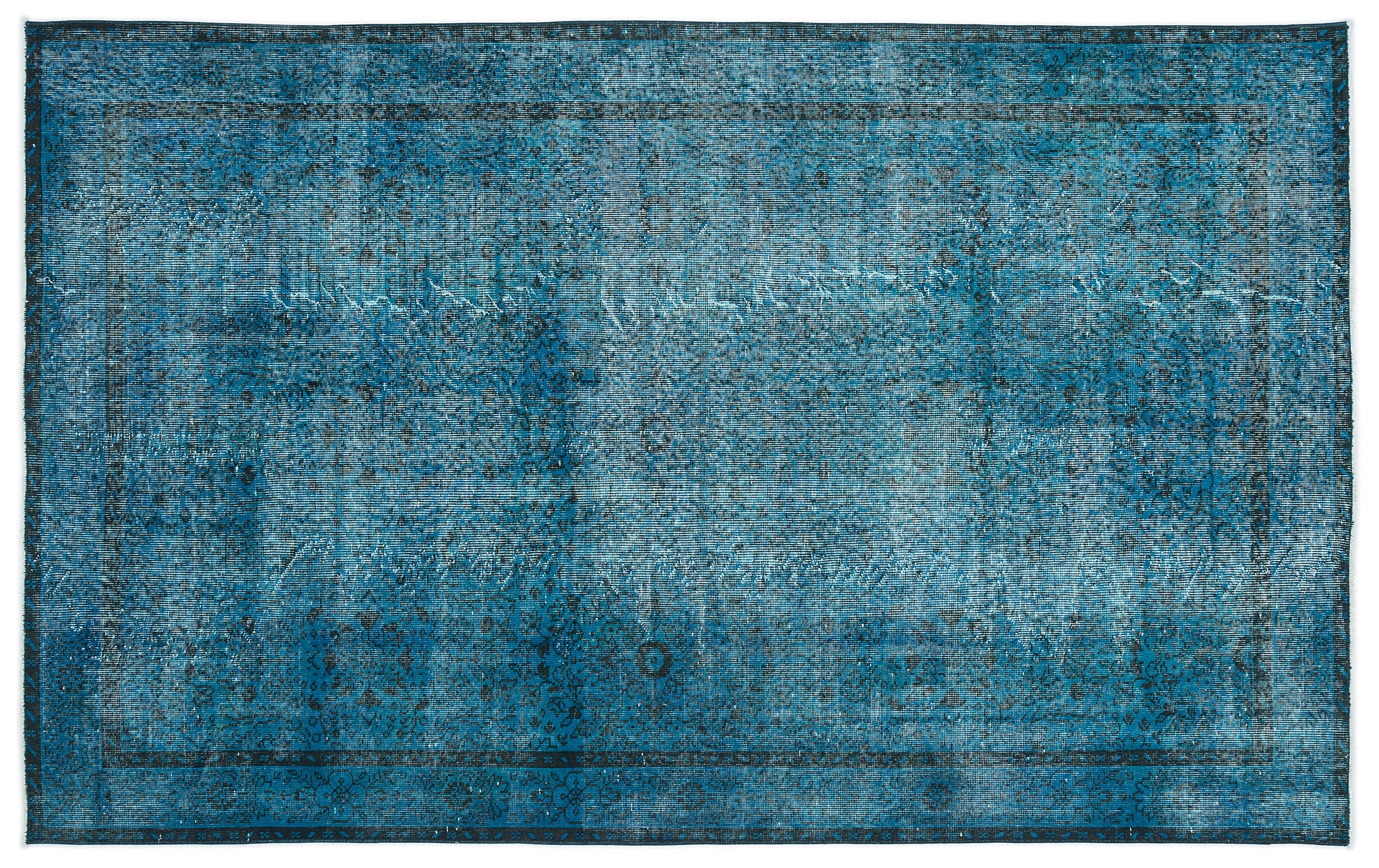Hauda - Vintage Distressed Rug - 5'10 X 9'4