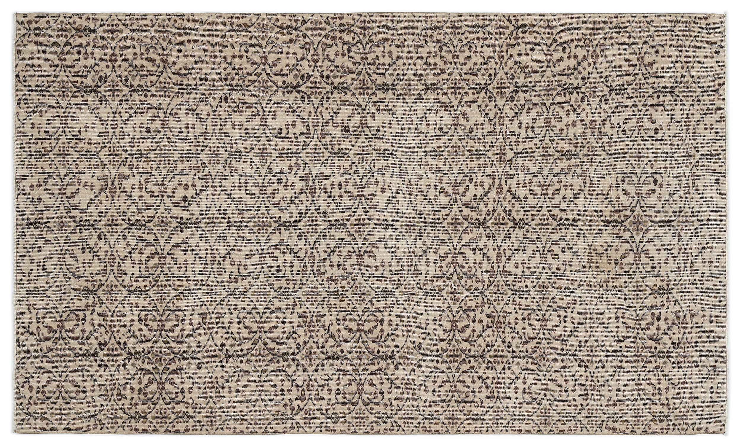 Copoel - Vintage Floral Rug - 5'4 X 9'1
