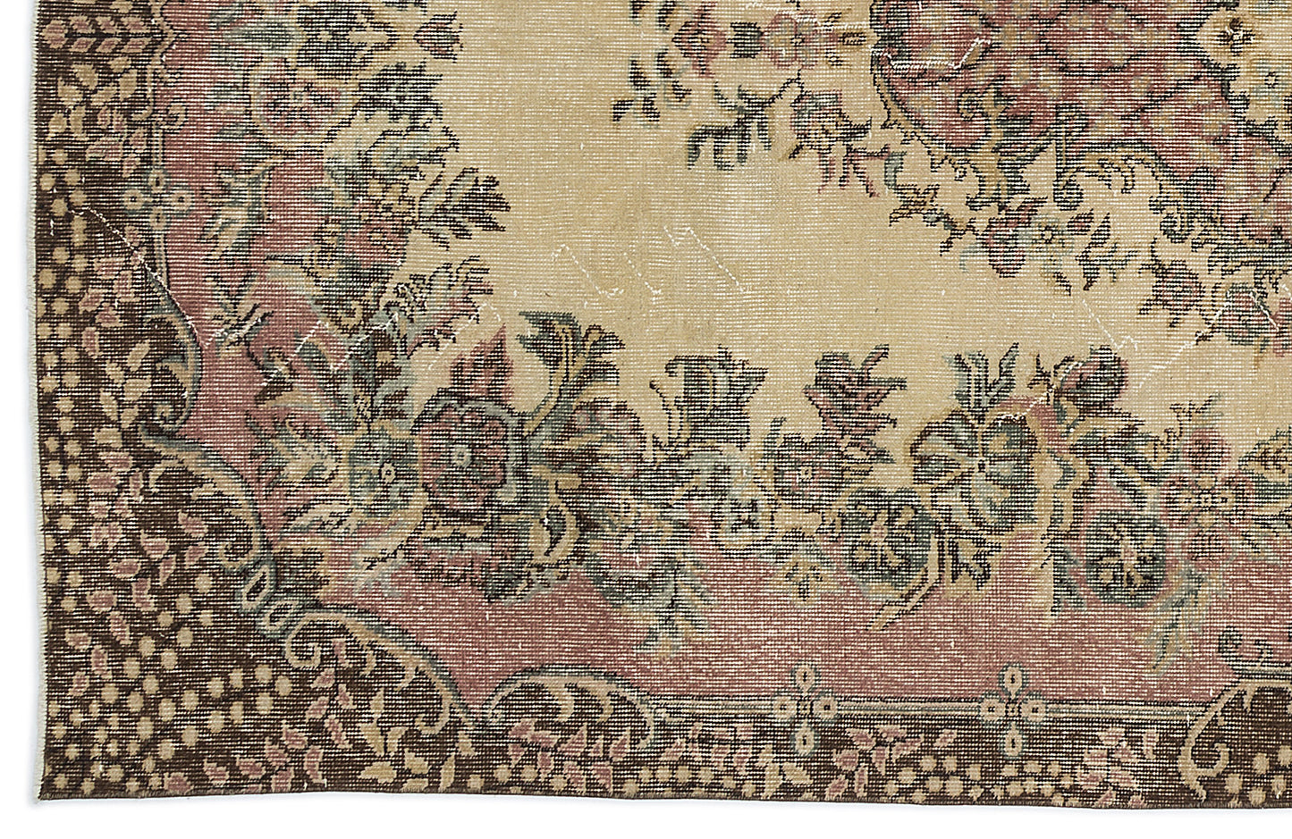 Pradiar - Vintage Medallion Rug - 5'6 X 9'4