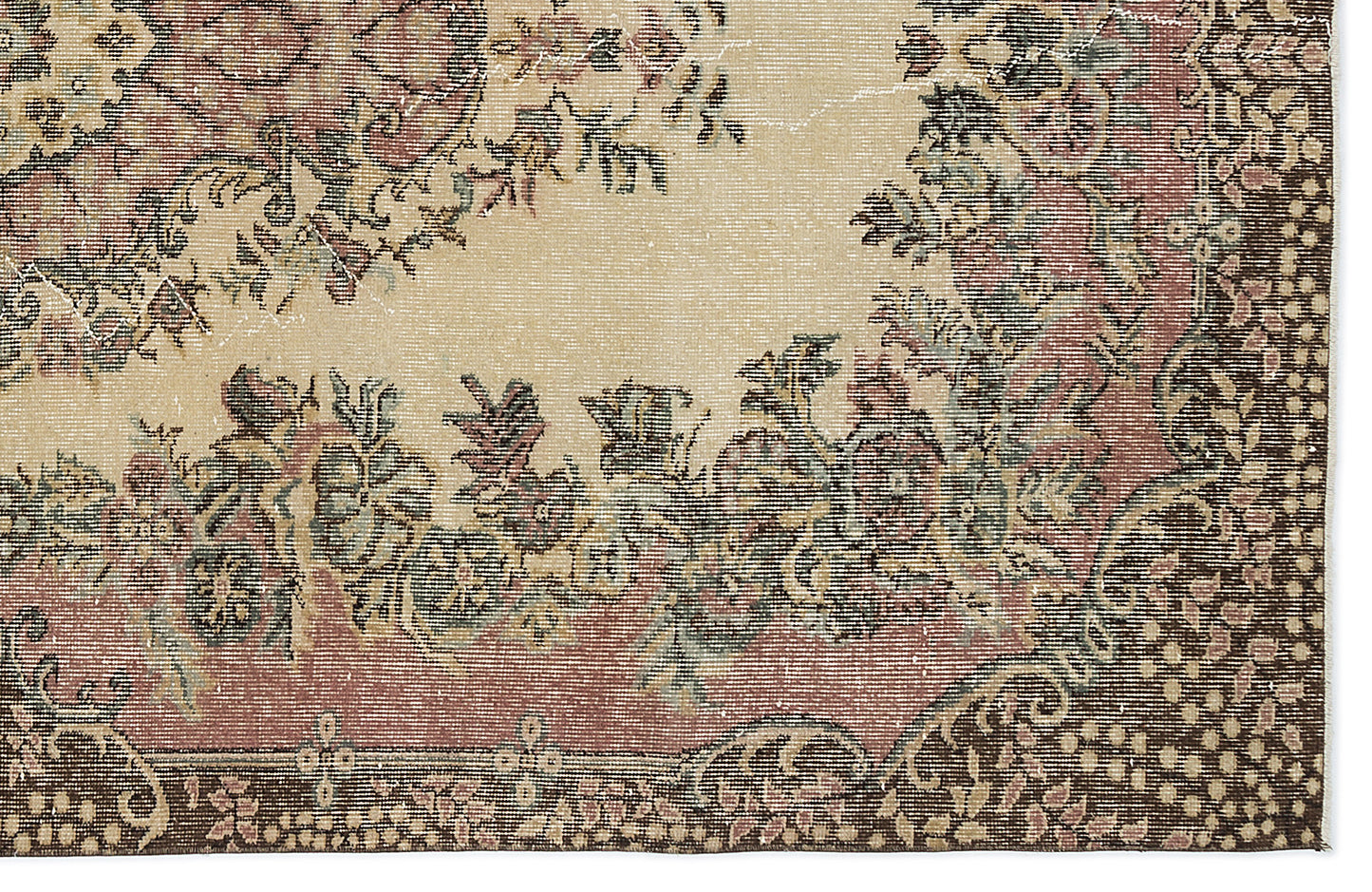 Pradiar - Vintage Medallion Rug - 5'6 X 9'4