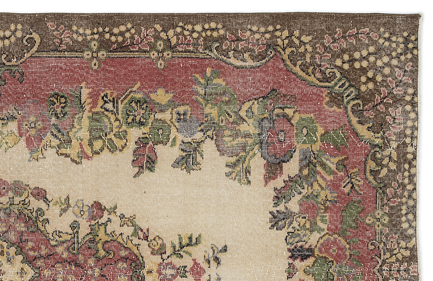 Kafoex - Vintage Medallion Rug - 5'8 X 9'6