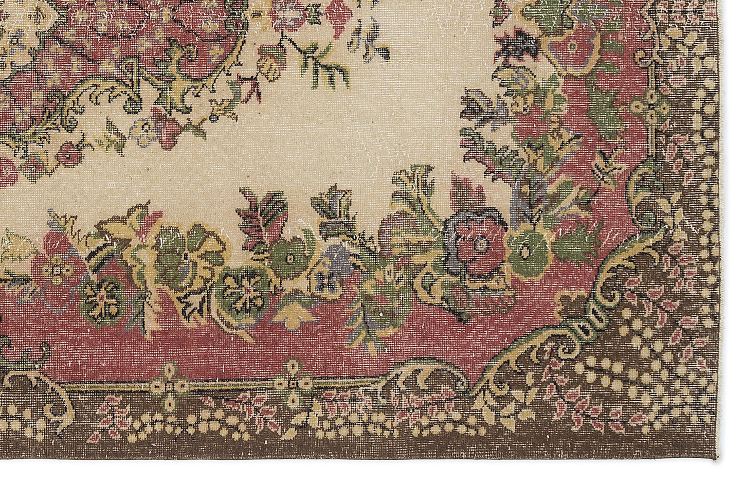 Kafoex - Vintage Medallion Rug - 5'8 X 9'6
