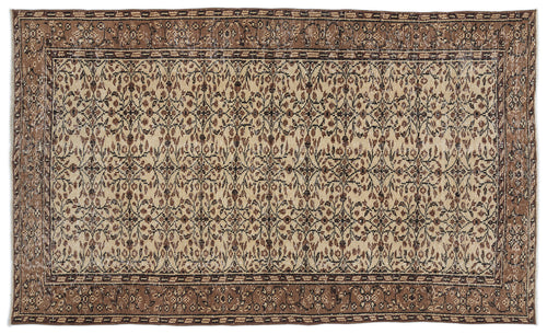 Load image 1 in gallery view. Bikuon - Vintage Floral Rug - 5'3 X 8'11