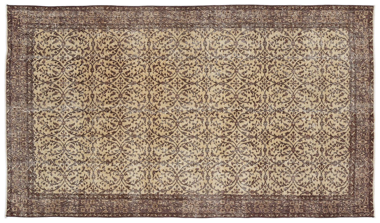 Priova - Vintage Floral Rug - 5'3 X 9'3