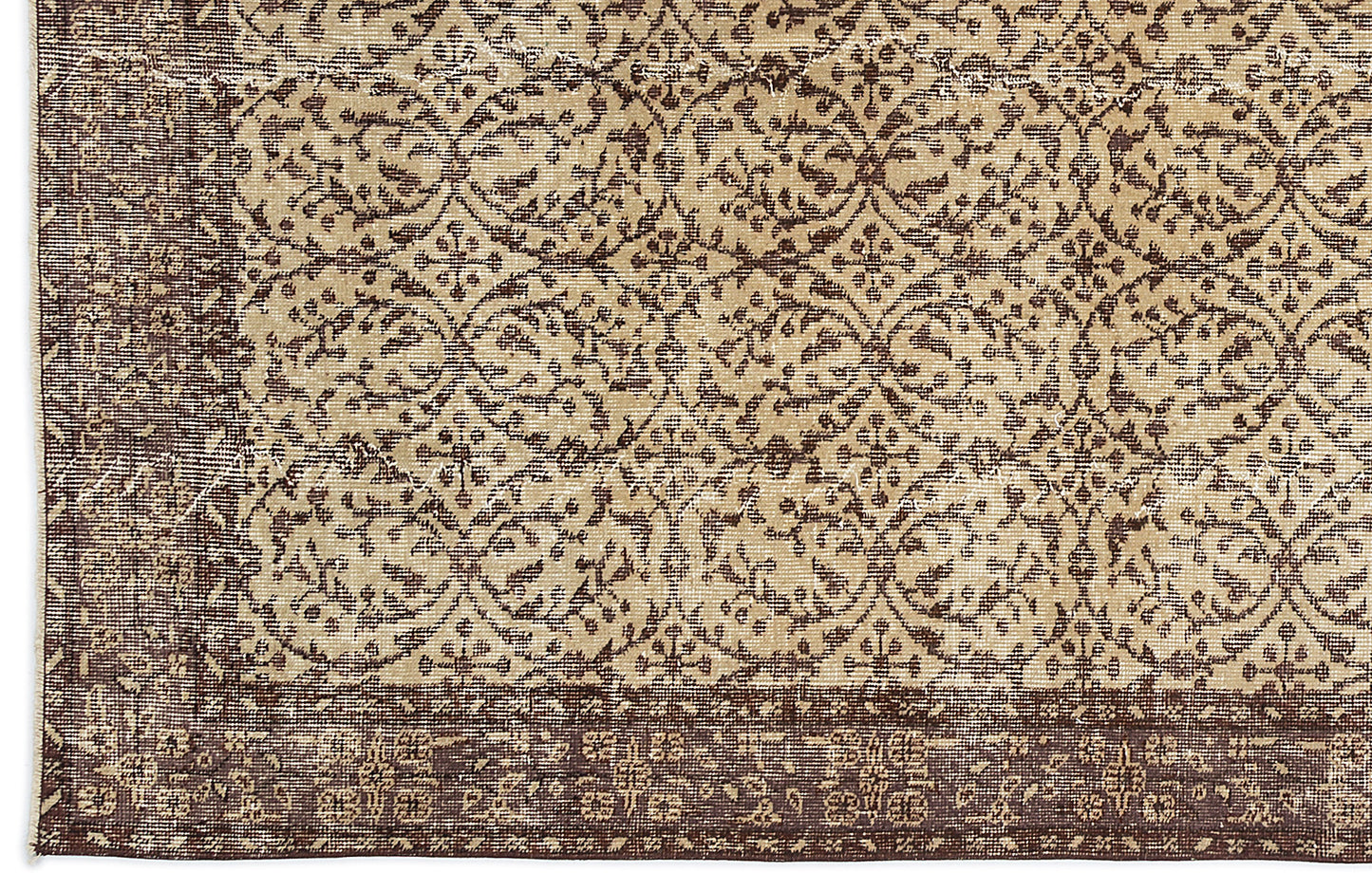 Priova - Vintage Floral Rug - 5'3 X 9'3