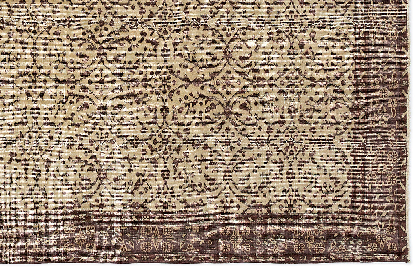 Priova - Vintage Floral Rug - 5'3 X 9'3