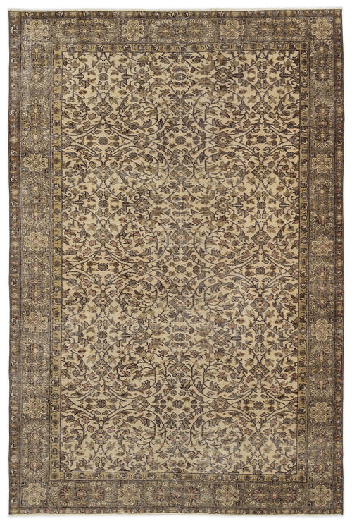 Load image 1 in gallery view. Loaveon - Vintage Floral Rug - 5'4 X 8'4