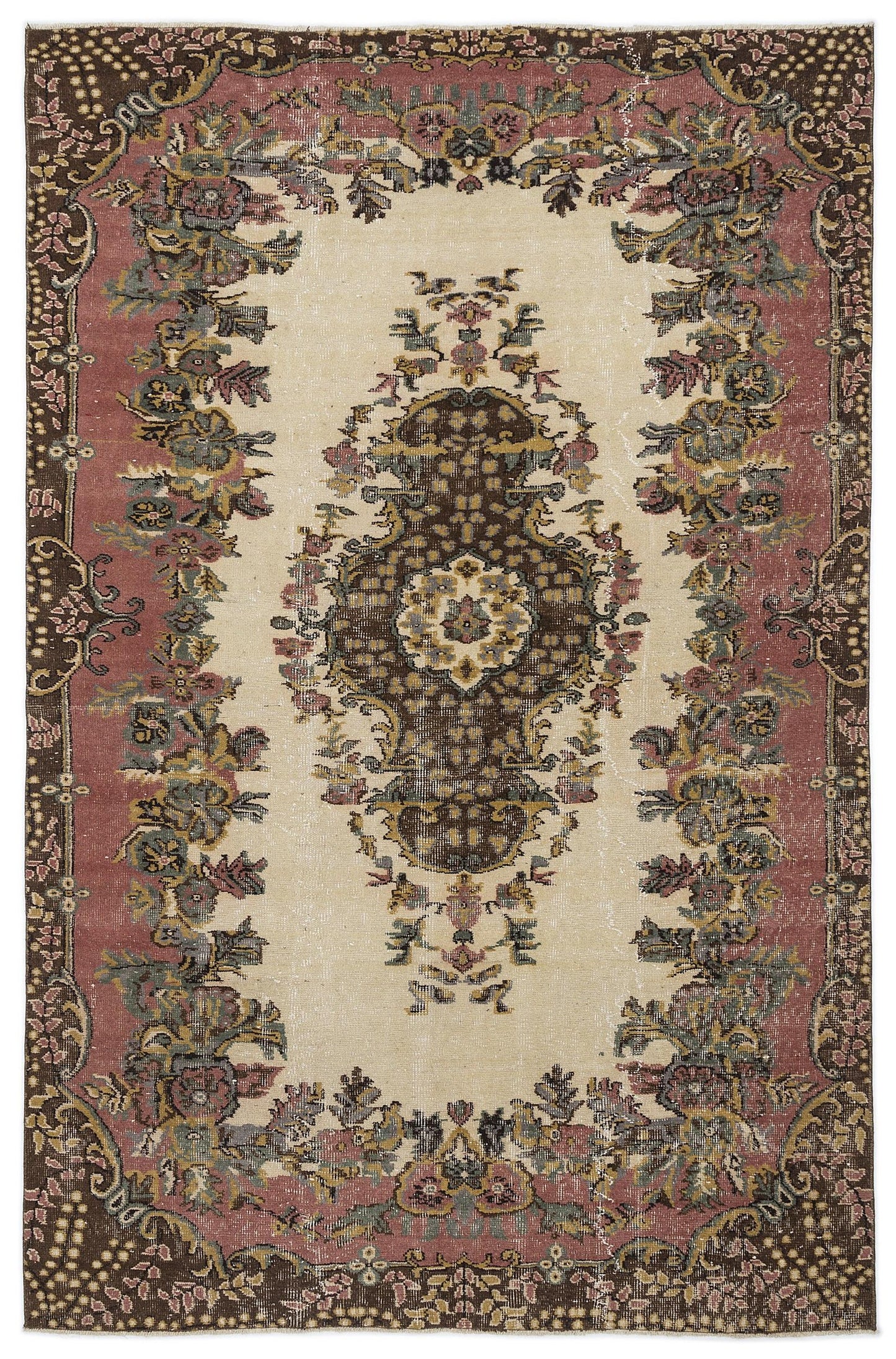 Coayn - Vintage Medallion Rug - 5'9 X 8'8