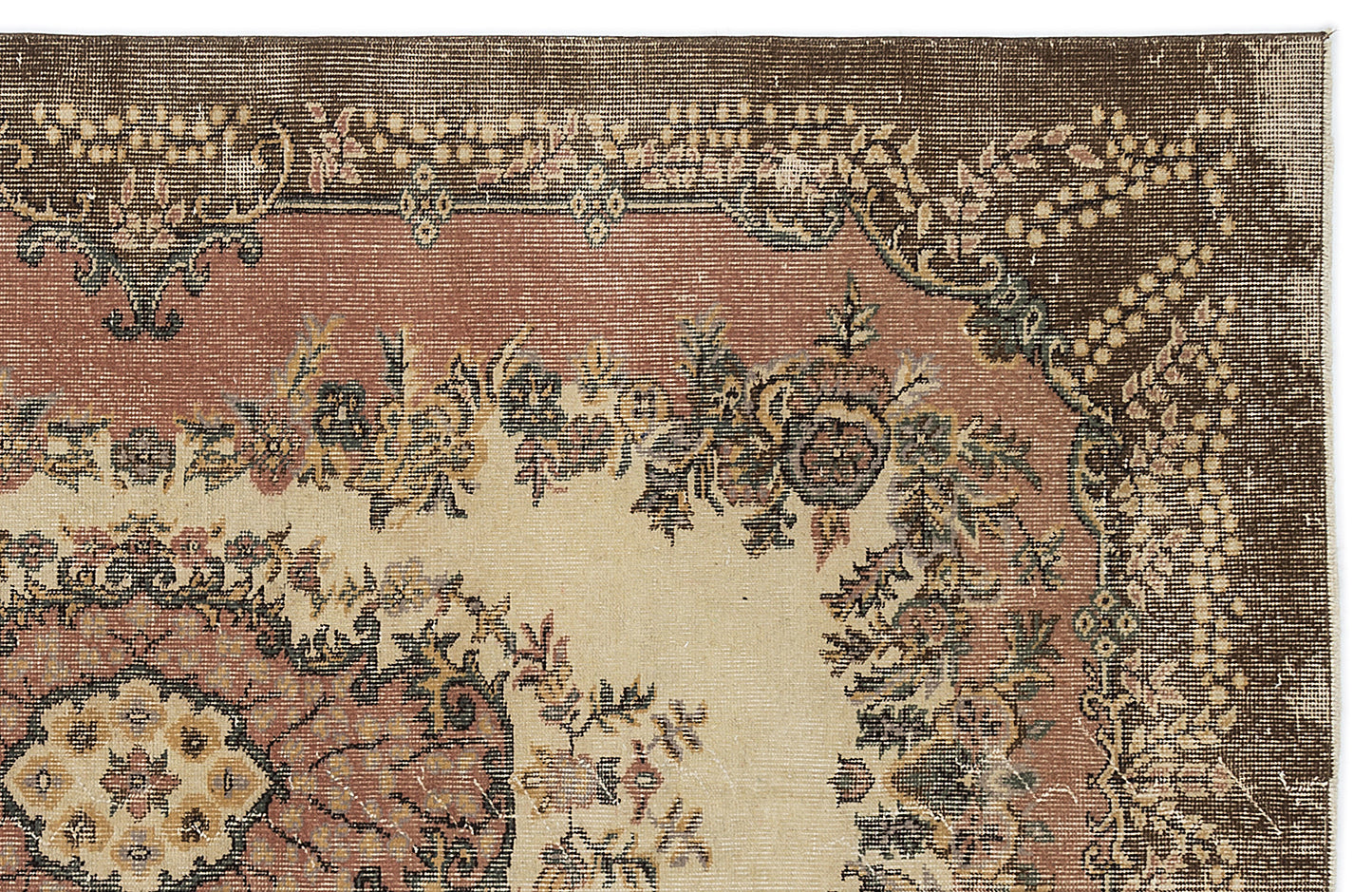 Flausa - Vintage Medallion Rug - 5'4 X 8'4