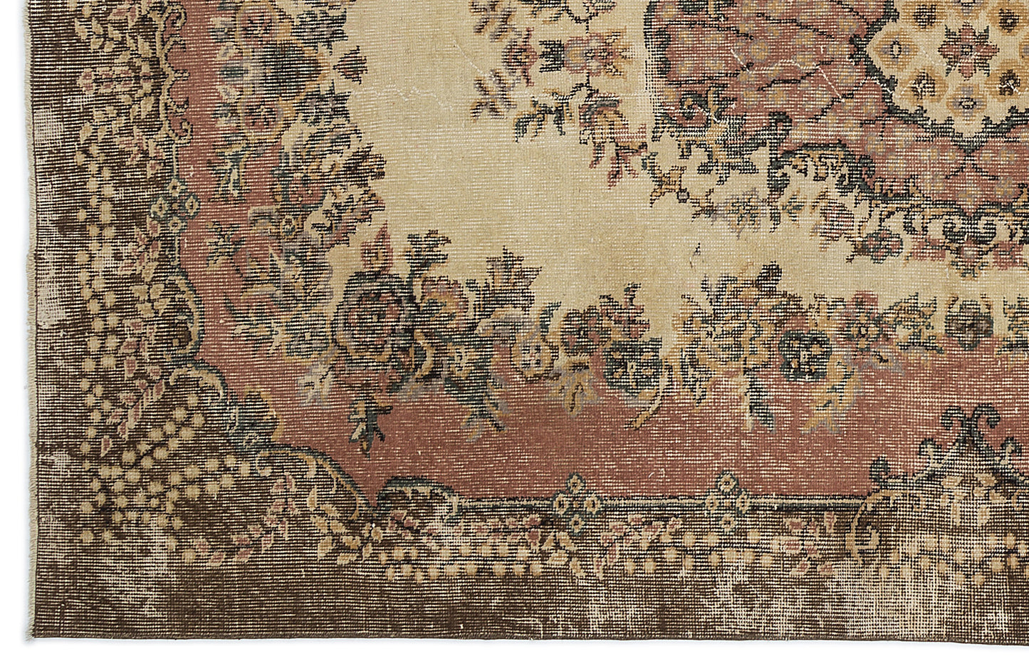 Flausa - Vintage Medallion Rug - 5'4 X 8'4