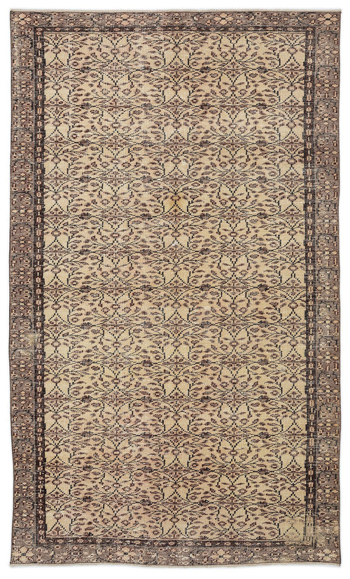 Load image 1 in gallery view. Fifaon - Vintage Floral Rug - 5'2 X 8'9