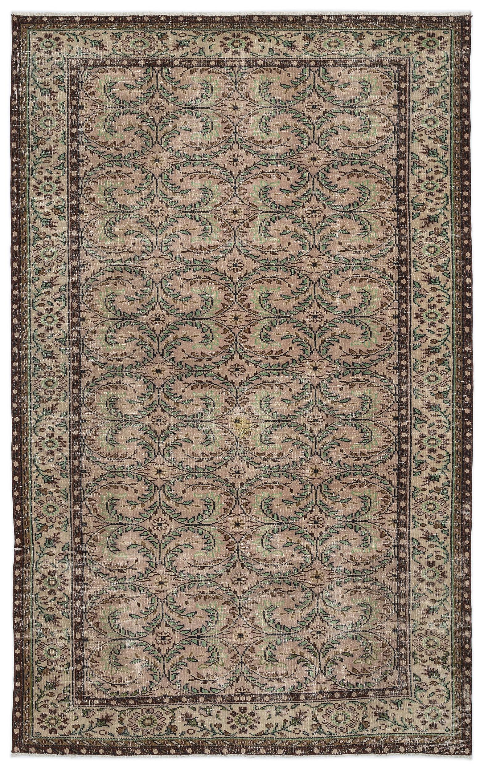 Praufina - Vintage Floral Rug - 6'0 X 9'9