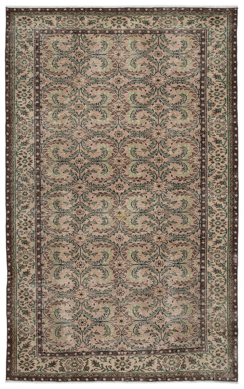 Load image 1 in gallery view. Praufina - Vintage Floral Rug - 6'0 X 9'9