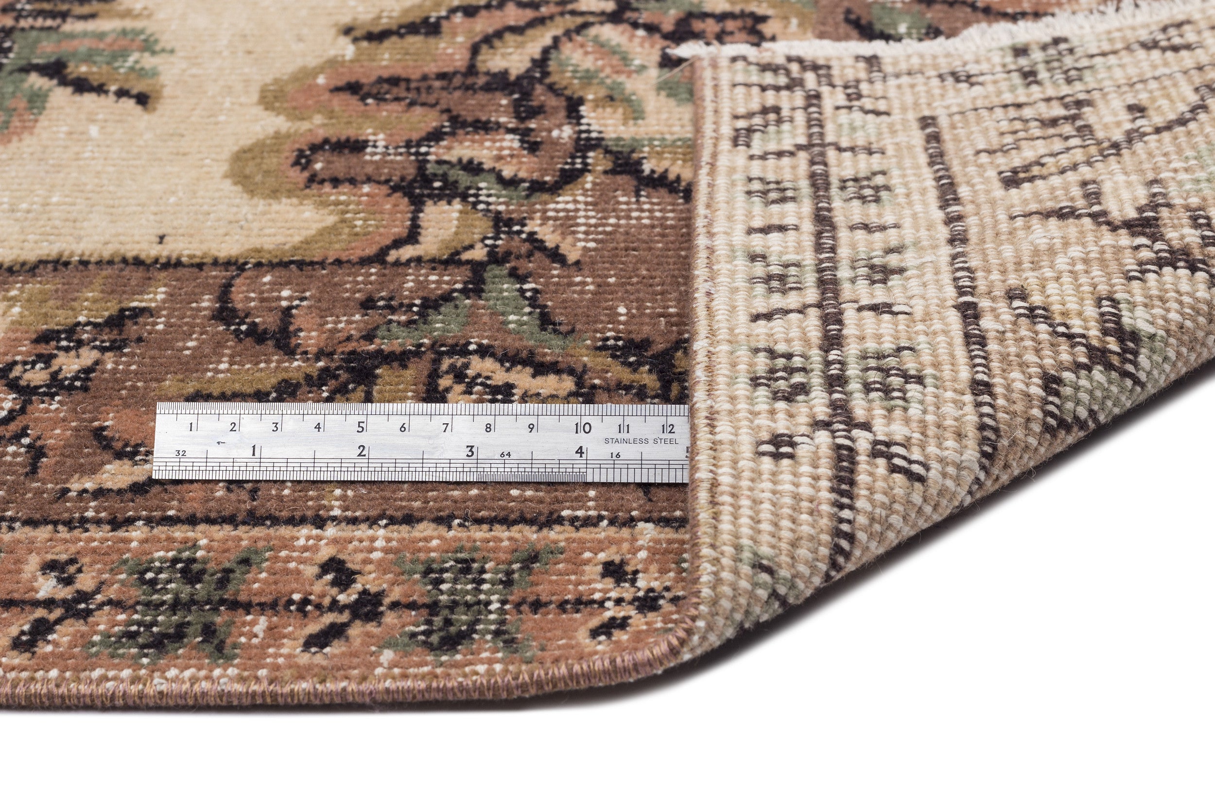 Stata - Vintage Medallion Rug - 5'4 X 8'4