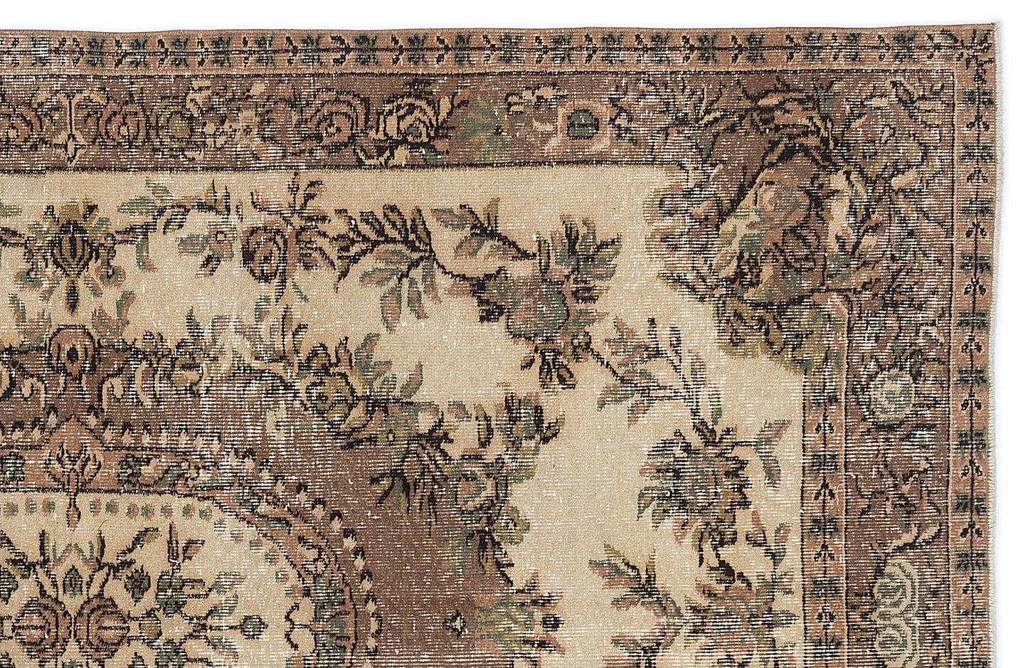 Stata - Vintage Medallion Rug - 5'4 X 8'4