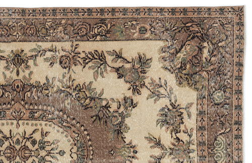 Load image 1 in gallery view. Stata - Vintage Medallion Rug - 5'4 X 8'4