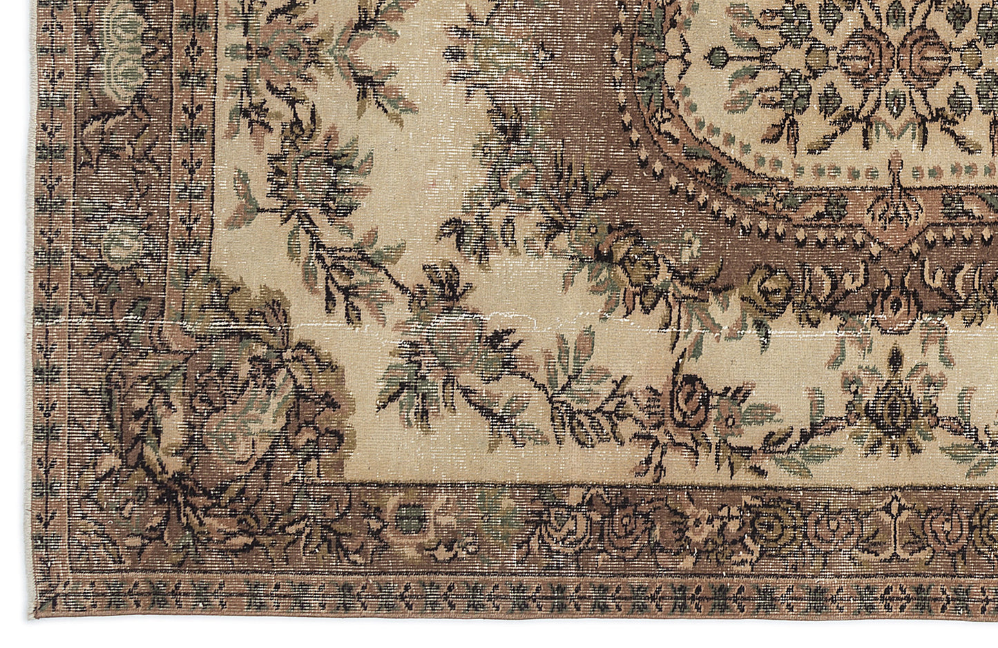 Stata - Vintage Medallion Rug - 5'4 X 8'4