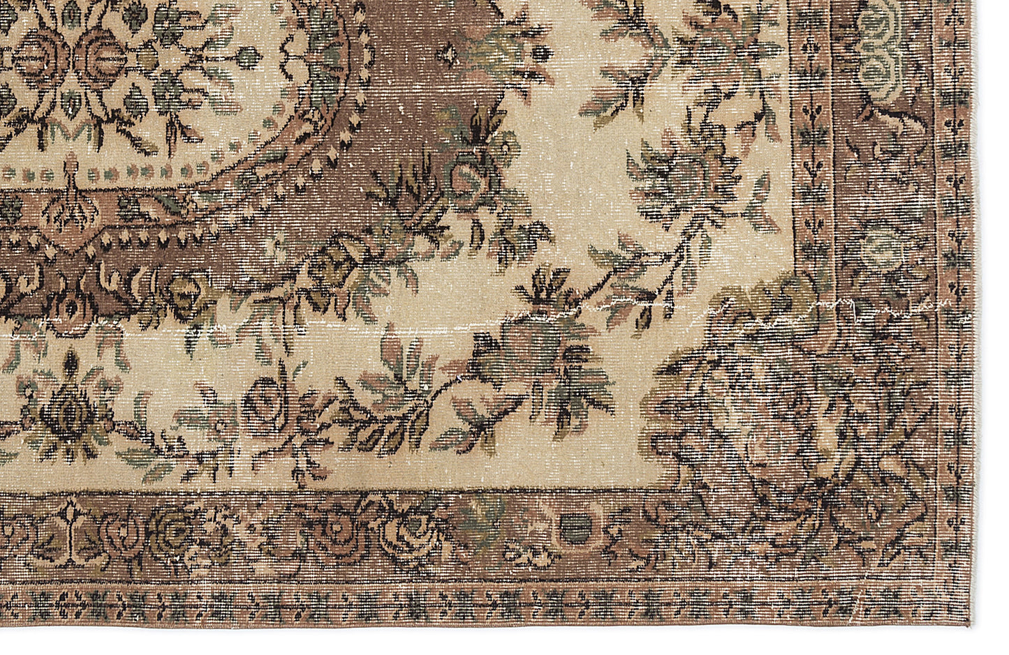 Stata - Vintage Medallion Rug - 5'4 X 8'4