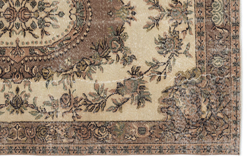 Load image 1 in gallery view. Stata - Vintage Medallion Rug - 5'4 X 8'4