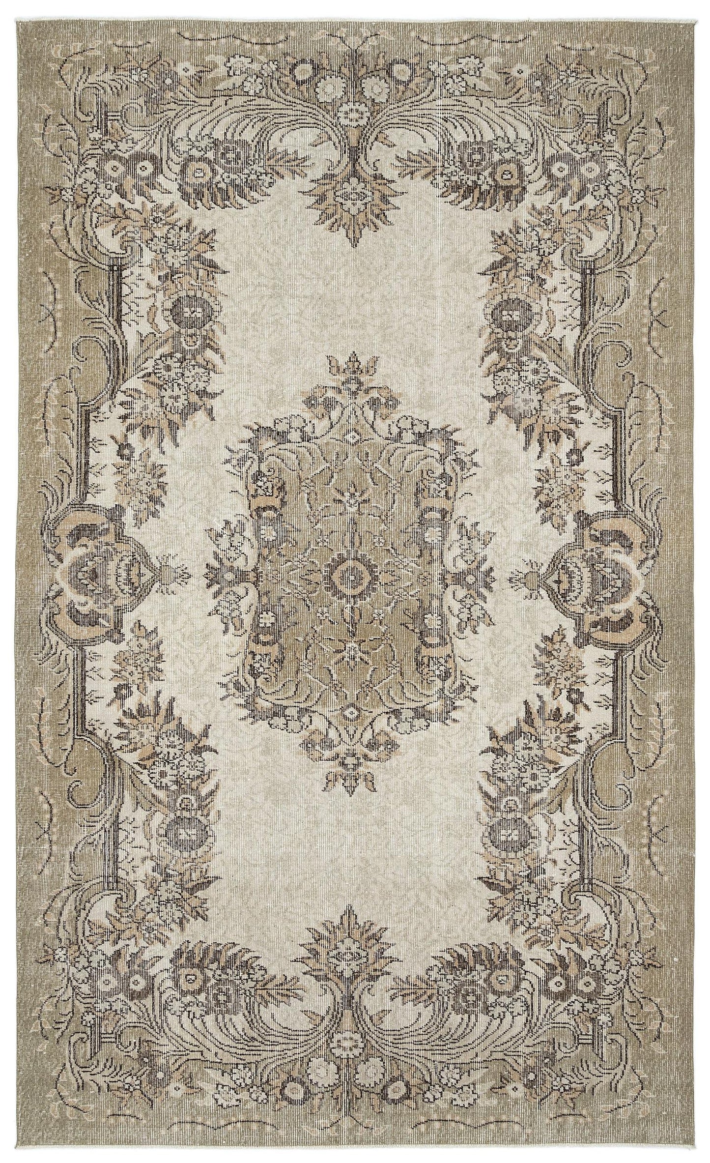 Shaisoane - Vintage Medallion Rug - 6'1 X 10'1