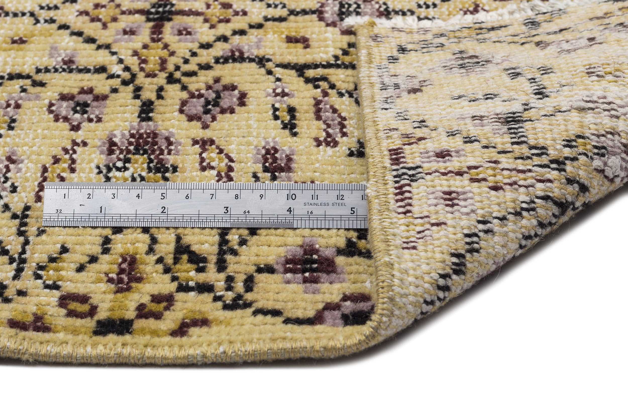 Pridina - Vintage Floral Rug - 6'1 X 8'9