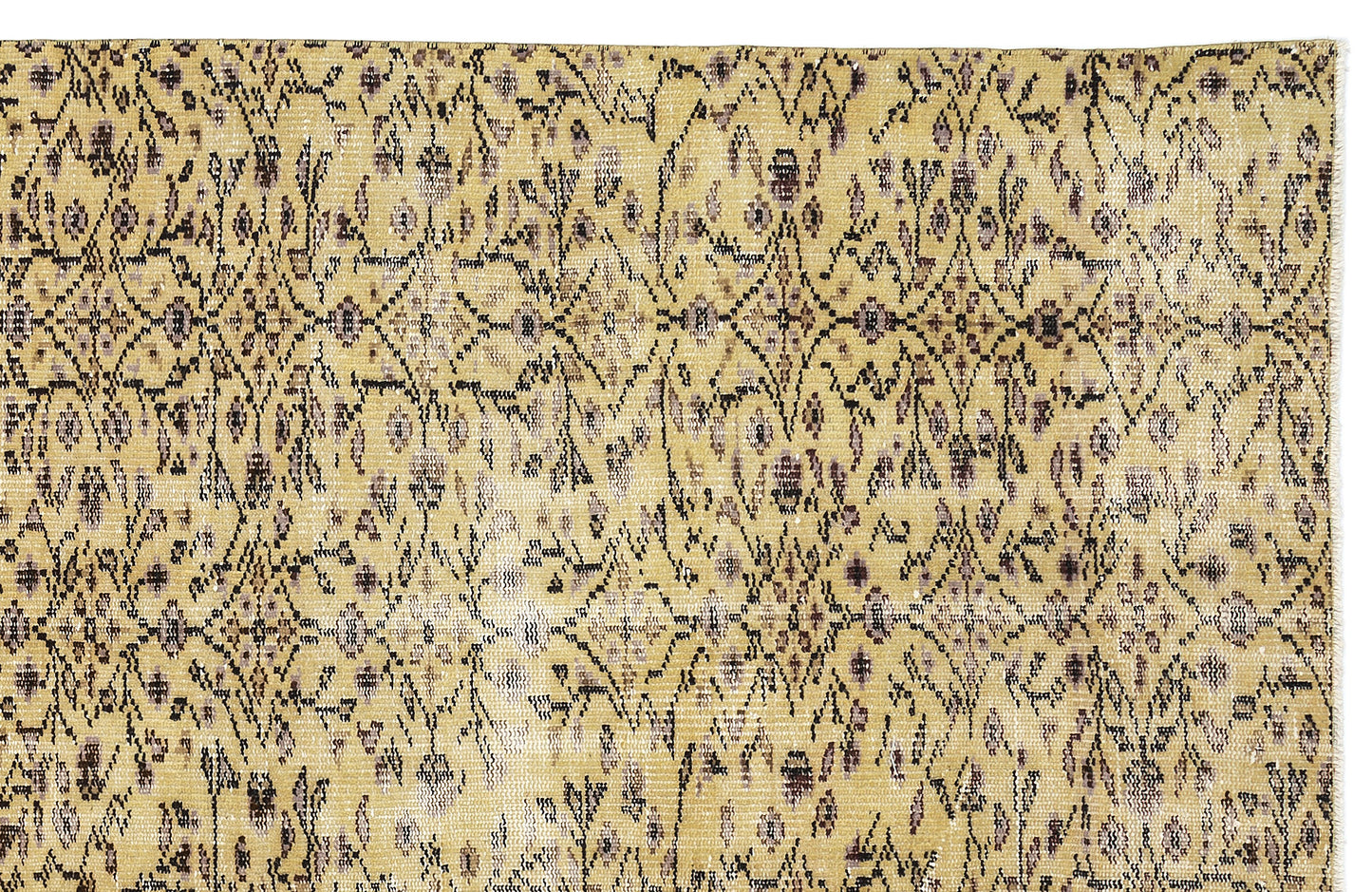 Pridina - Vintage Floral Rug - 6'1 X 8'9