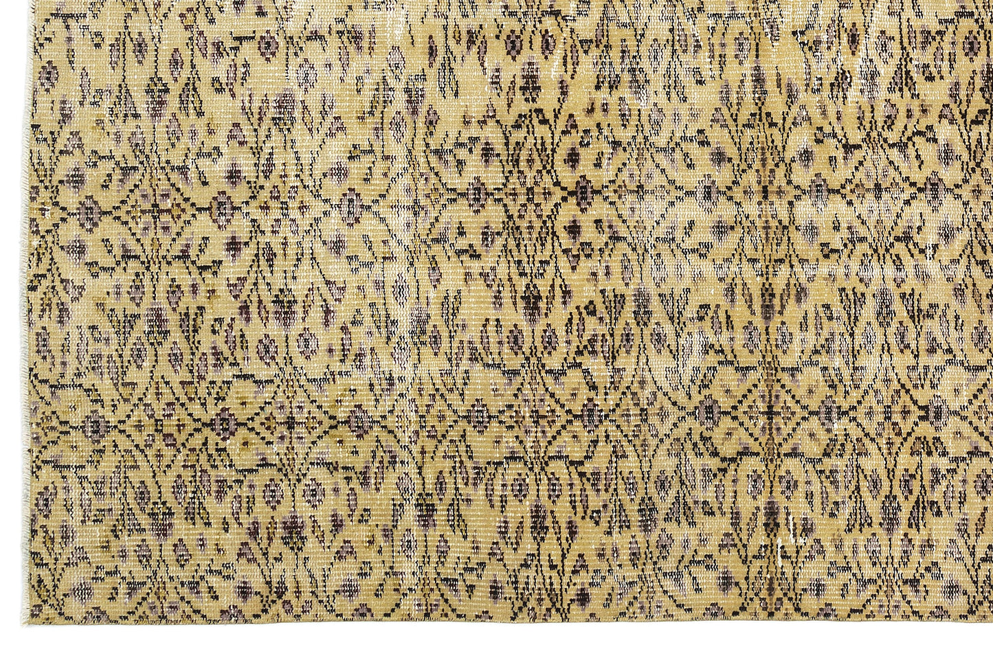 Pridina - Vintage Floral Rug - 6'1 X 8'9