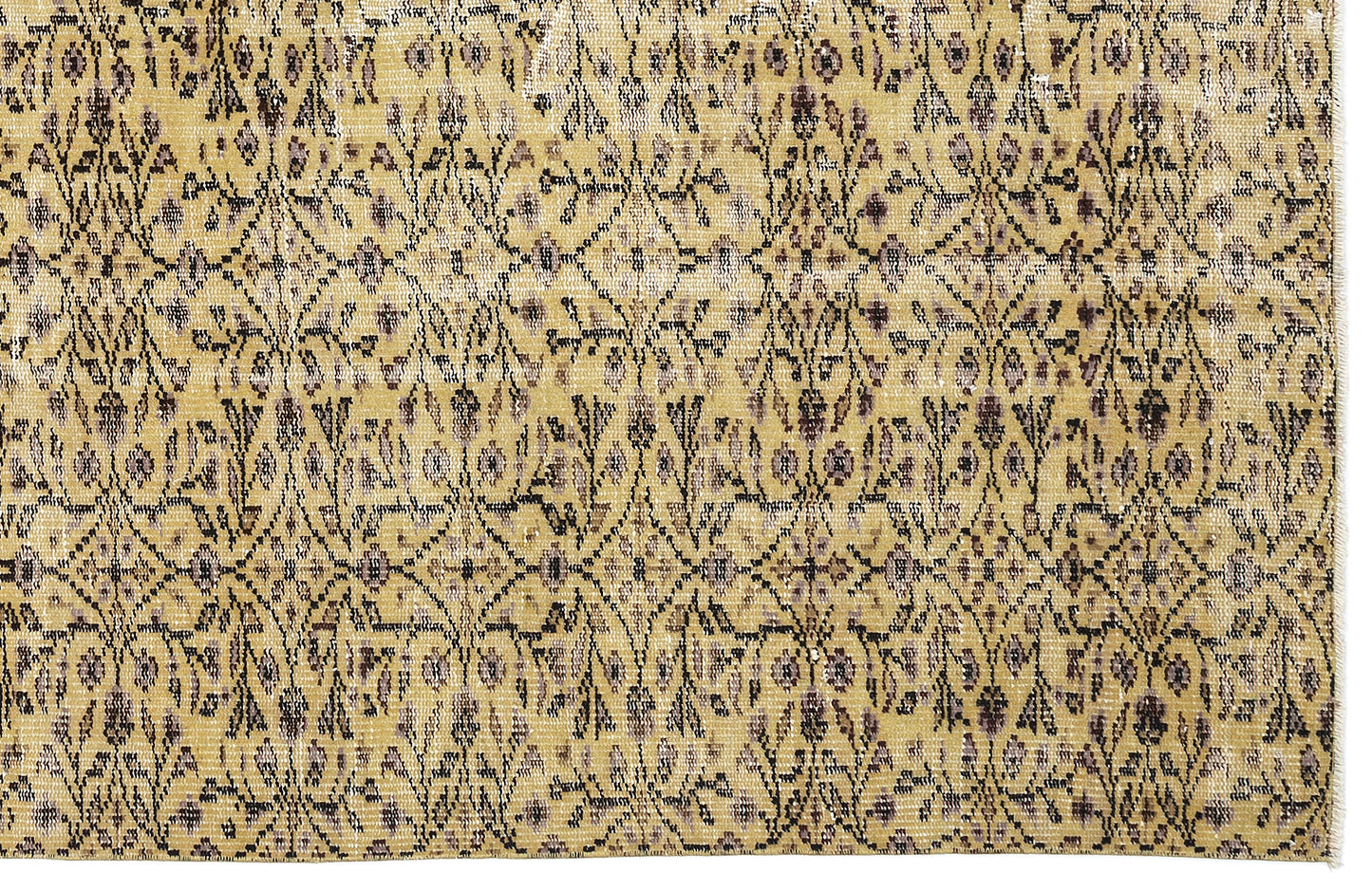 Pridina - Vintage Floral Rug - 6'1 X 8'9