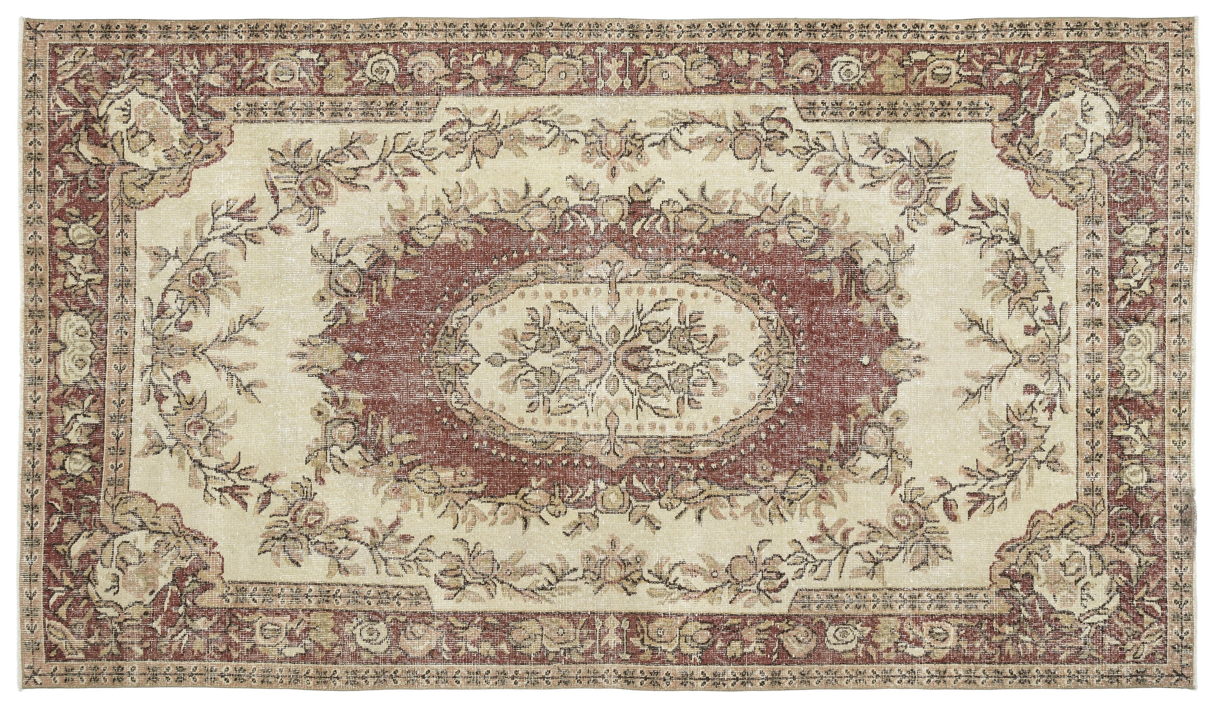 Seduyn - Vintage Medallion Rug - 5'9 X 9'11