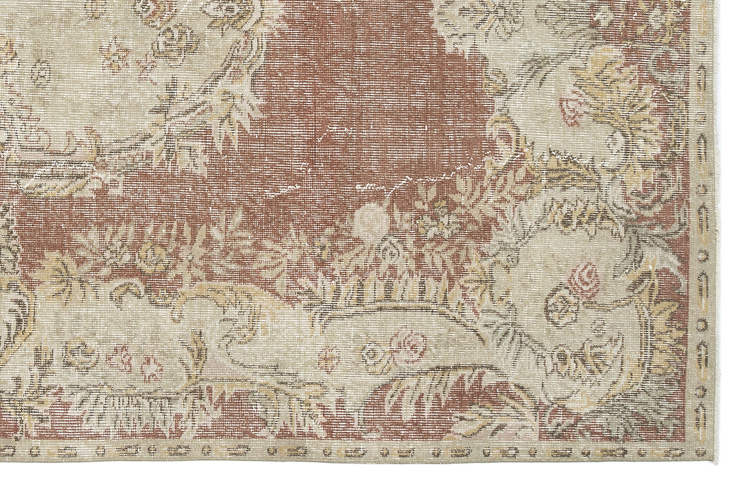 Trinuta - Vintage Medallion Rug - 5'10 X 9'5