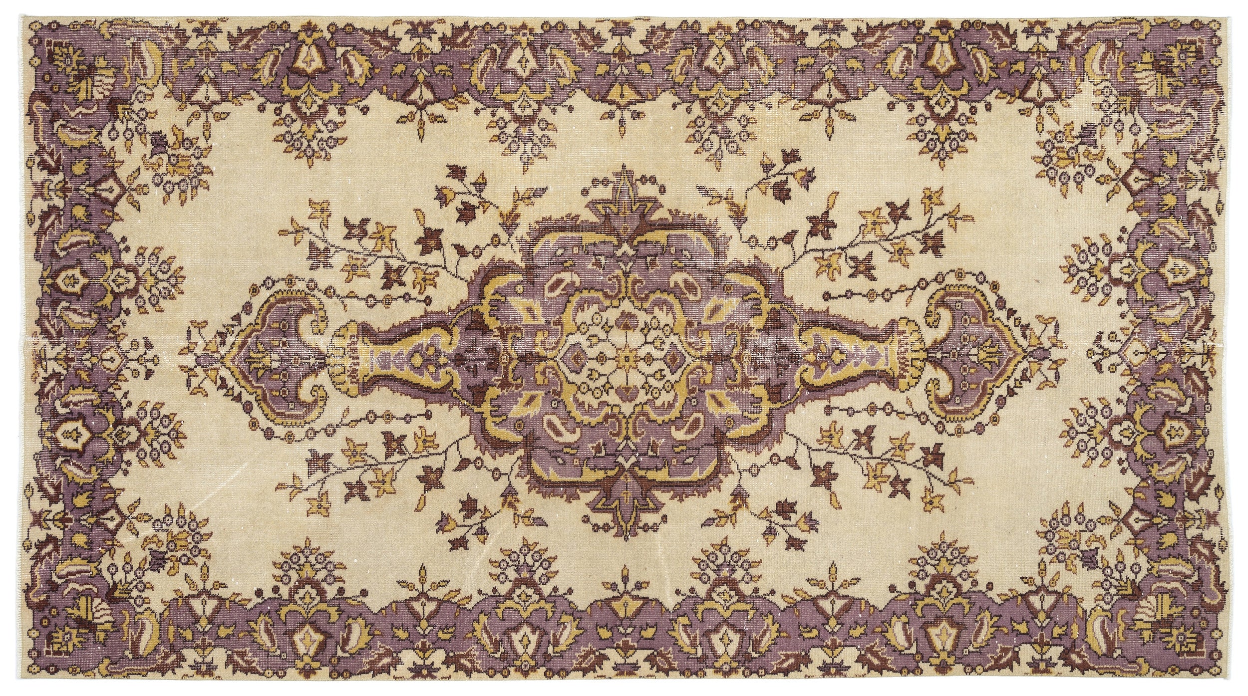 Nepima - Vintage Medallion Rug - 5'5 X 10'0