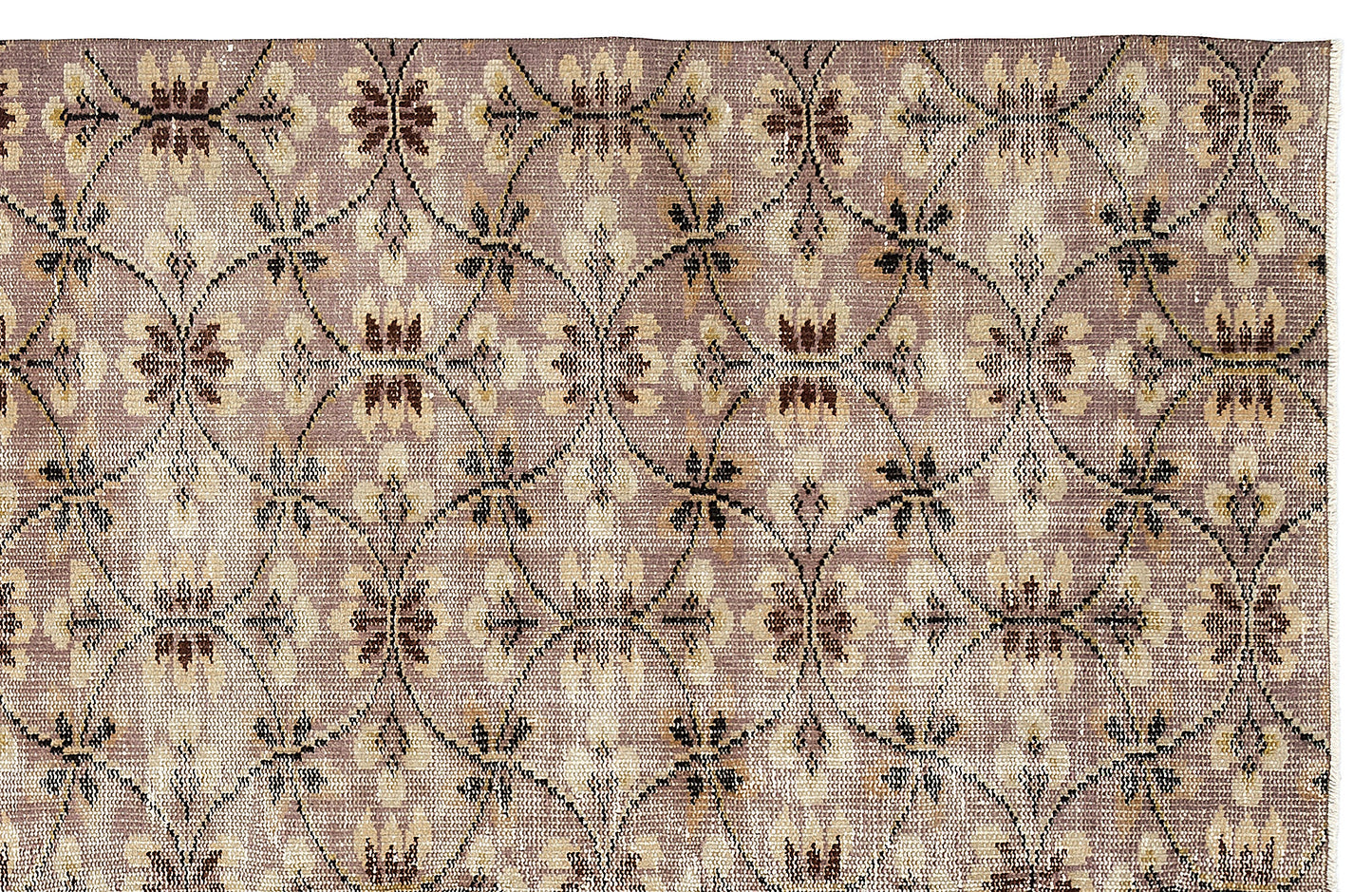 Viata - Vintage Floral Rug - 5'11 X 9'7