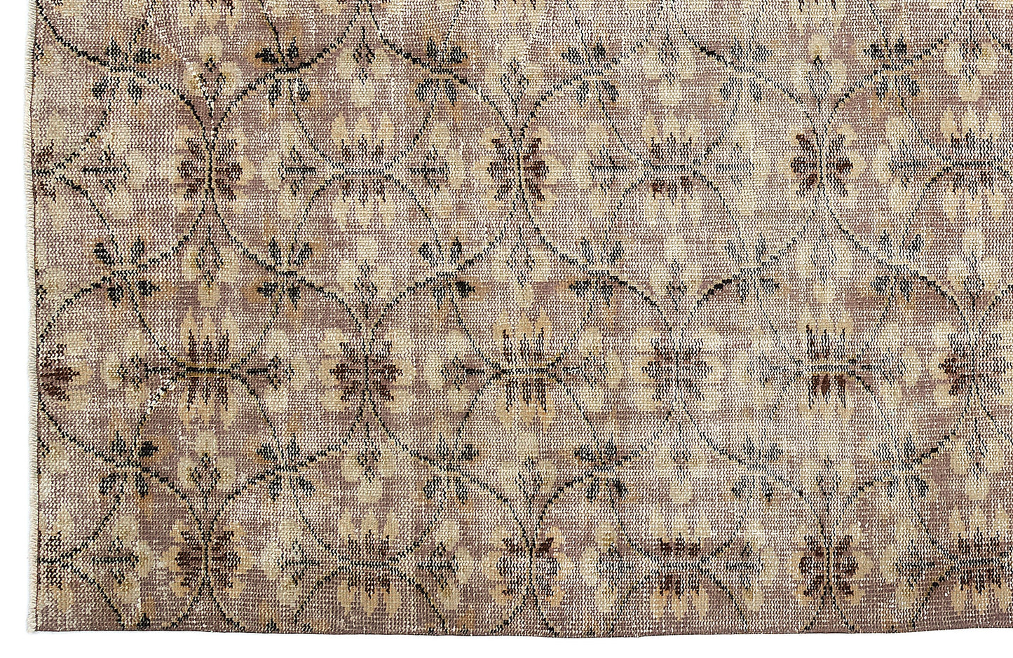 Viata - Vintage Floral Rug - 5'11 X 9'7