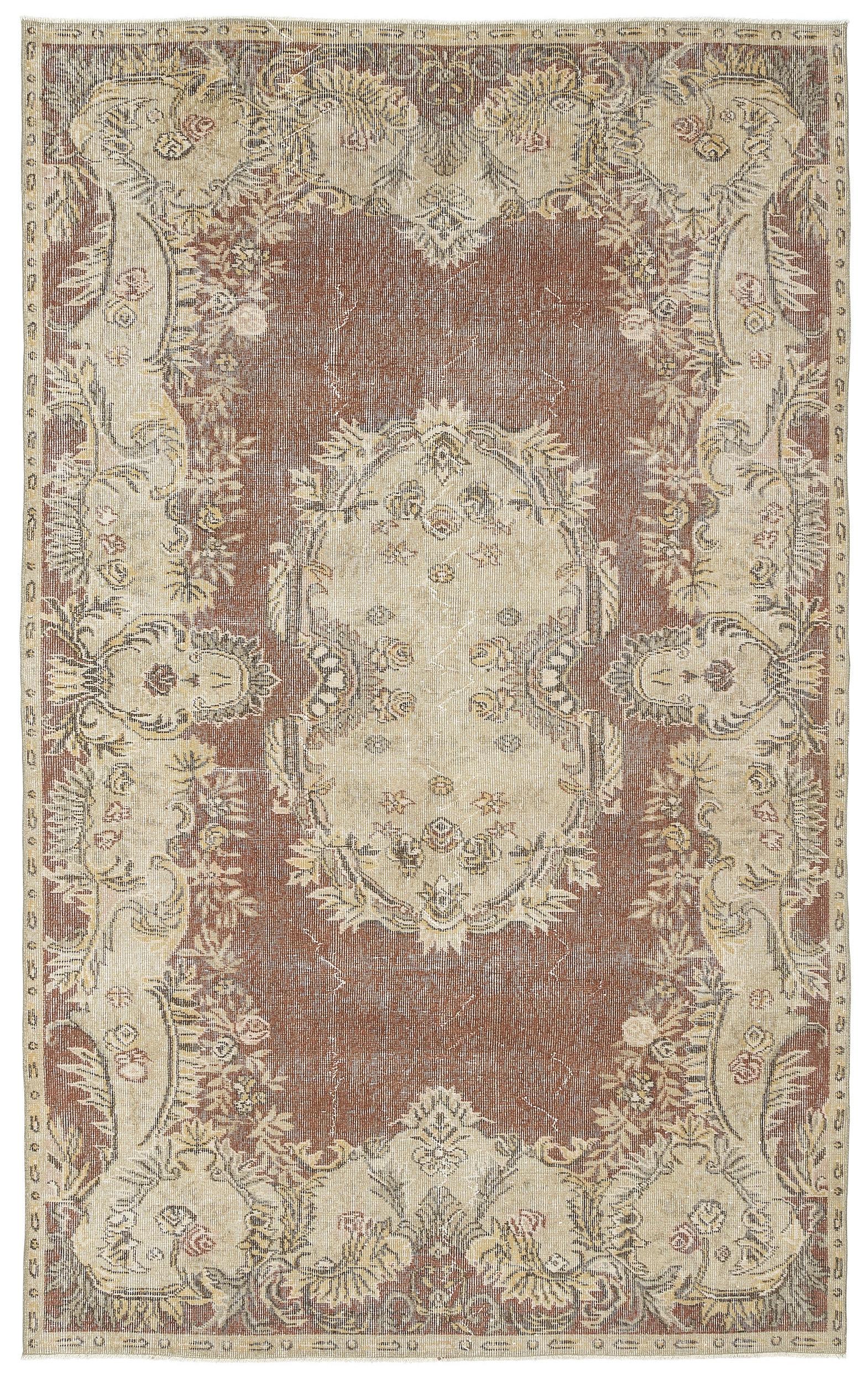 Slileyn - Vintage Medallion Rug - 5'9 X 9'2
