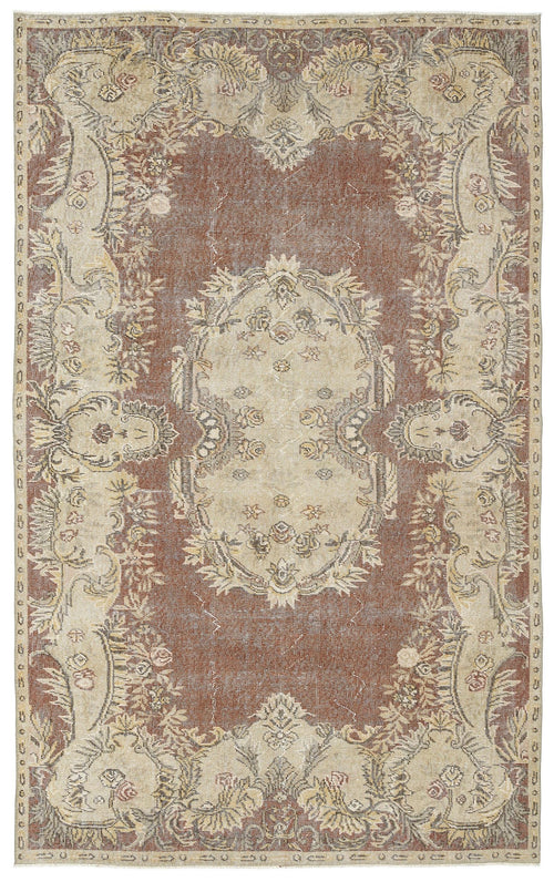 Load image 1 in gallery view. Slileyn - Vintage Medallion Rug - 5'9 X 9'2