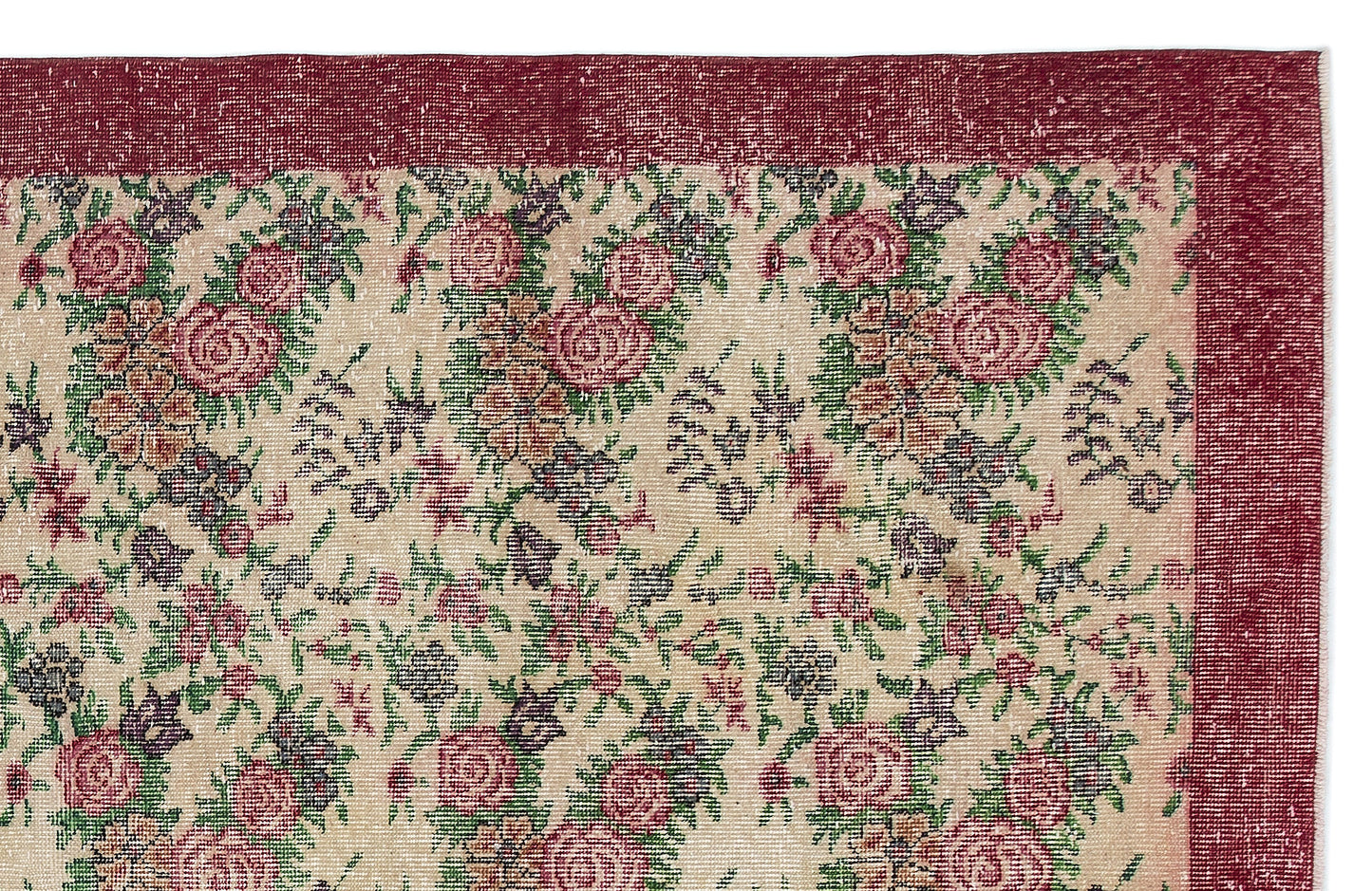 Lovuix - Vintage Floral Rug - 7'6 X 10'10